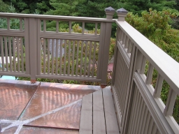 12. Deck flashing
