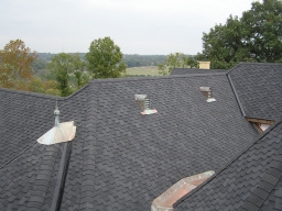 10. Roof vents, turret finial, turret flashing