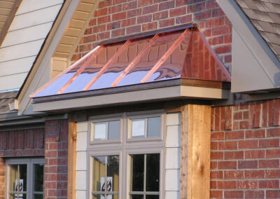 Copper Awning