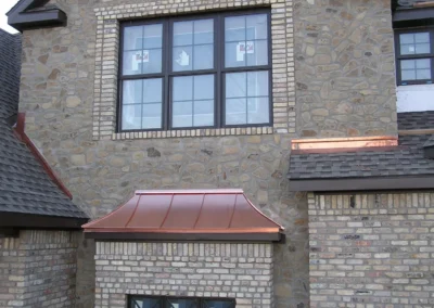 Copper Through-Wall Flashing