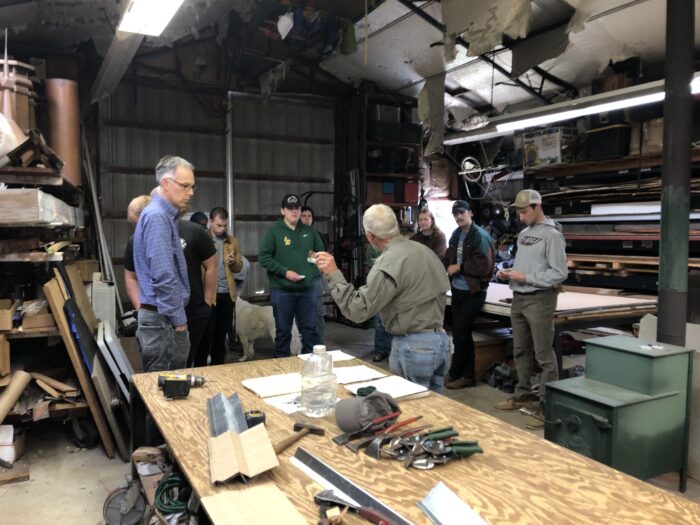 training for college university school speeking event waterways sheet metal